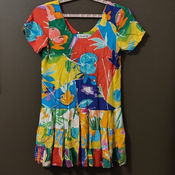 Jams World Vintage Hattie Dress In Wax Flower SIZE SMALL - Picture 9 of 9